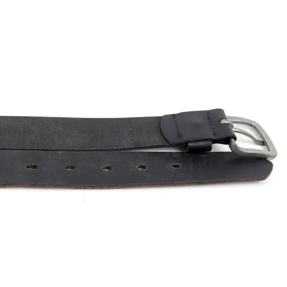DARK BROWN GENUINE LEATHER 1 3/8
